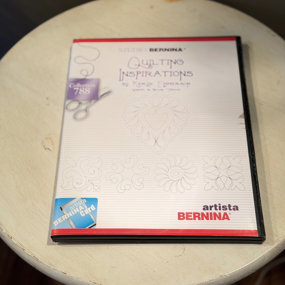 Bernina Quilting Inspirations Collection 788 Keryn‎ Emmerson Embroidery Card